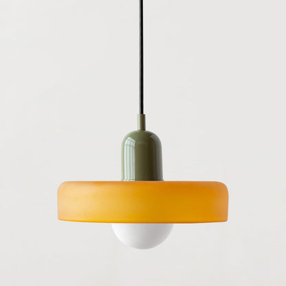LumenKreis | Zeitlose Glas Pendelleuchte für klare Akzente - Brezella