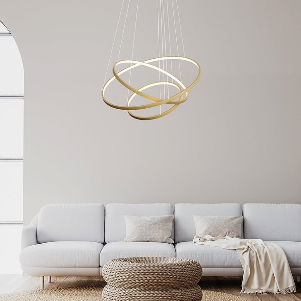 VivaHalo | Moderne LED-Pendelleuchte mit einstellbarer Helligkeit - Brezella
