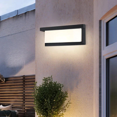 LumiHorizon | Moderne LED-Wandlampe für draußen - Brezella