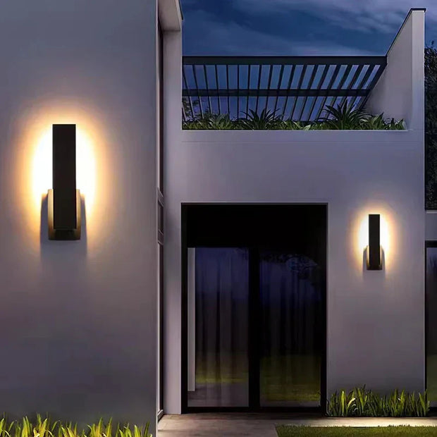 EcoGlow | Effiziente LED-Wandbeleuchtung für den Außenbereich - Brezella