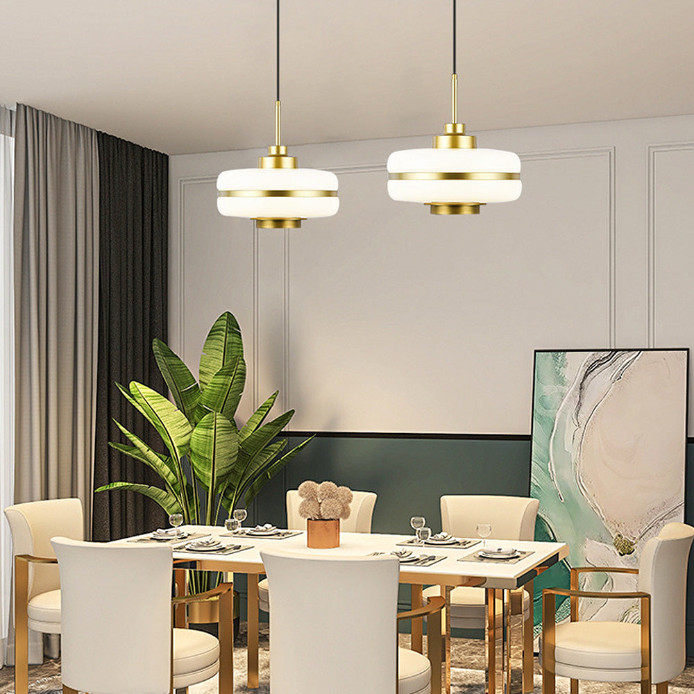 HorizonGlow | Elegante und beruhigende skandinavische Lampe