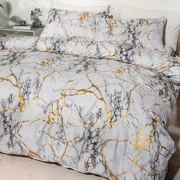 SilkDream | Seidiges Bettbezug-Set für angenehme Nächte - Brezella