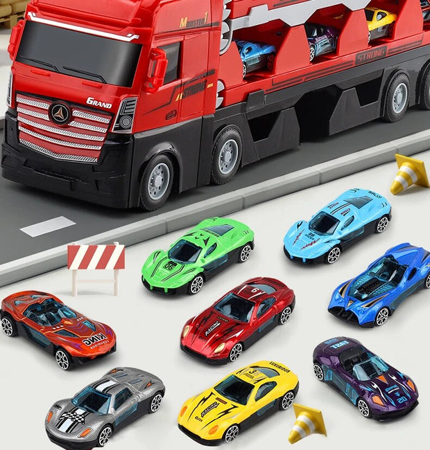 TurboTruck | Starker Spielzeug-LKW für kleine Rennfahrer - Brezella