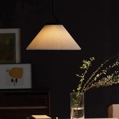 LumiZart | Cremefarbene Hanglampe für eine behagliche Stimmung - Brezella