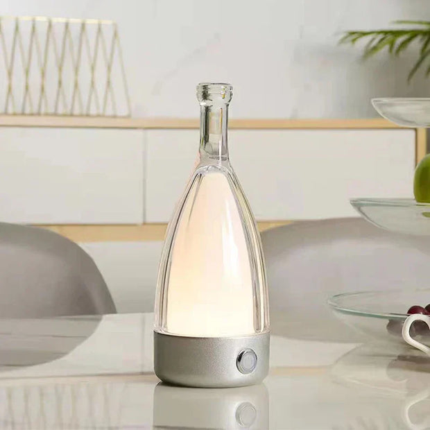 GlanzFlasche | Elegante Flaschenlampe für charmante Beleuchtung - Brezella