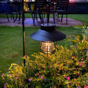 SonnenGlanz | Nostalgische Solar-Laterne für den Garten - Brezella