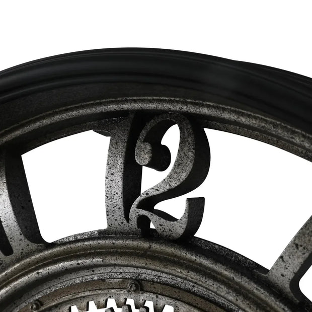 ZeitGlanz | Metall-Wanduhr mit Arabischen Ziffern - Brezella