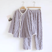 WinterRuhe | Flanell-Pyjama Set mit Kuschelkomfort - Brezella