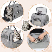 NomadPet | Stylische und praktische Haustiertasche für jedes Abenteuer - Brezella