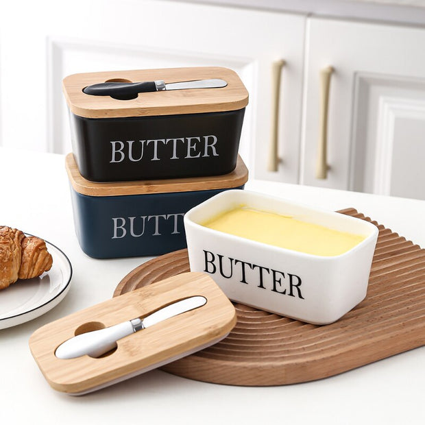 GoldSpread | Edle Butteraufbewahrung für perfekte Frische - Brezella
