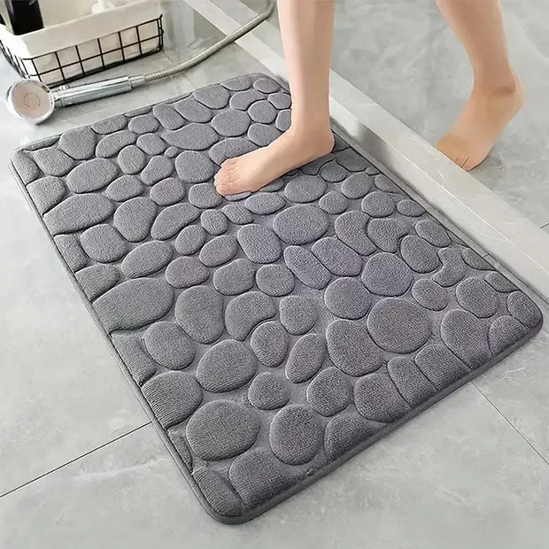 AquaPlush | Absorbierende 3D-Matte für ein Spa-Erlebnis zu Hause - Brezella