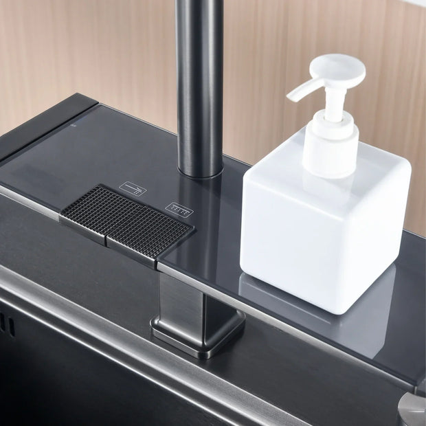 ChromaLux | Digitale Armatur mit edlem Chromfinish - Brezella