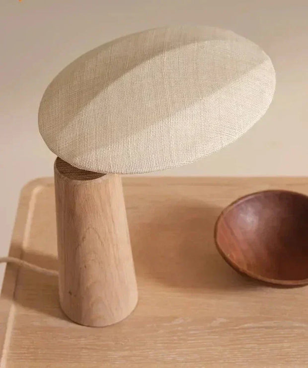 GlowWood | Zeitlose Lampe mit warmem Holz und modernem Flair - Brezella