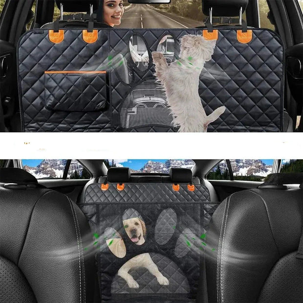 AutoPfote | Wasserdichte Hundedecke für Reisen - Brezella