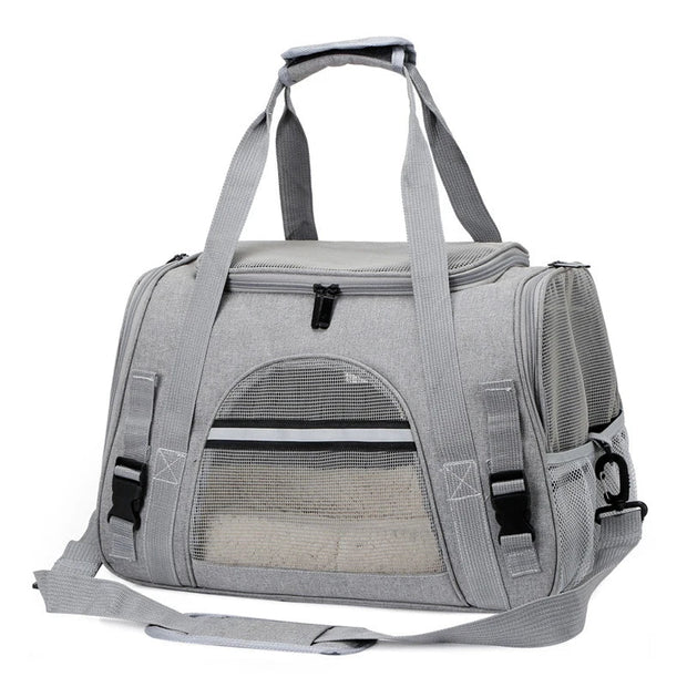 NomadPet | Stylische und praktische Haustiertasche für jedes Abenteuer - Brezella