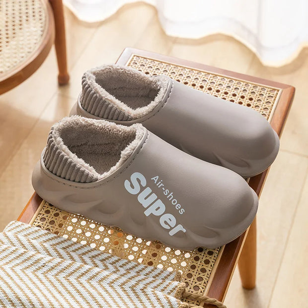 SoftLuxe | Luxus-Baumwollpantoffeln für stilvolle Wärme - Brezella