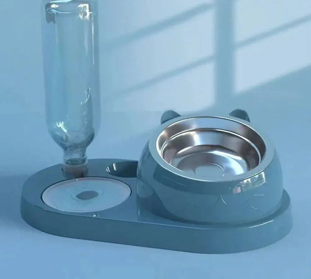 AquaBowl | Elegantes Fütterungsset für Ihr Haustier - Brezella