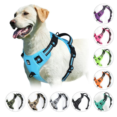 FlexiStep | Verstellbares Hundegeschirr für besten Komfort - Brezella