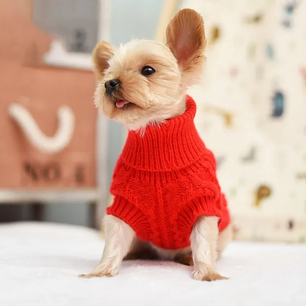 WarmWhiskers | Kuscheliger Pullover für Haustiere gegen die Kälte - Brezella