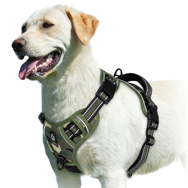 FlexiStep | Verstellbares Hundegeschirr für besten Komfort - Brezella
