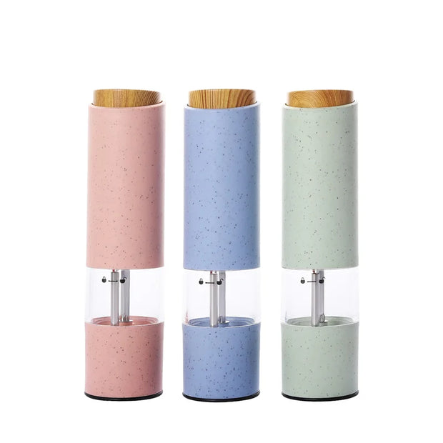 ZenGrindLuxe | Edle elektrische Gewürzmühle für feines Mahlen - Brezella