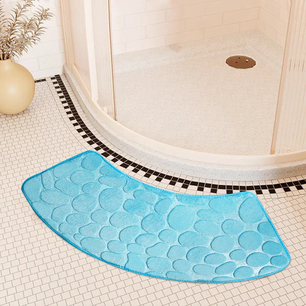 CurveMat | Ergonomisch Gebogen Badkamermat - Brezella
