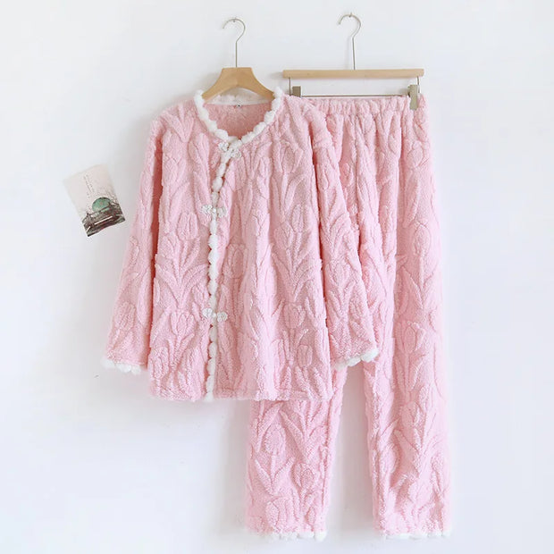WinterRuhe | Flanell-Pyjama Set mit Kuschelkomfort - Brezella