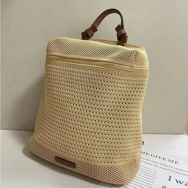 VivaWoven | Stylischer Webrucksack für modebewusste Frauen - Brezella