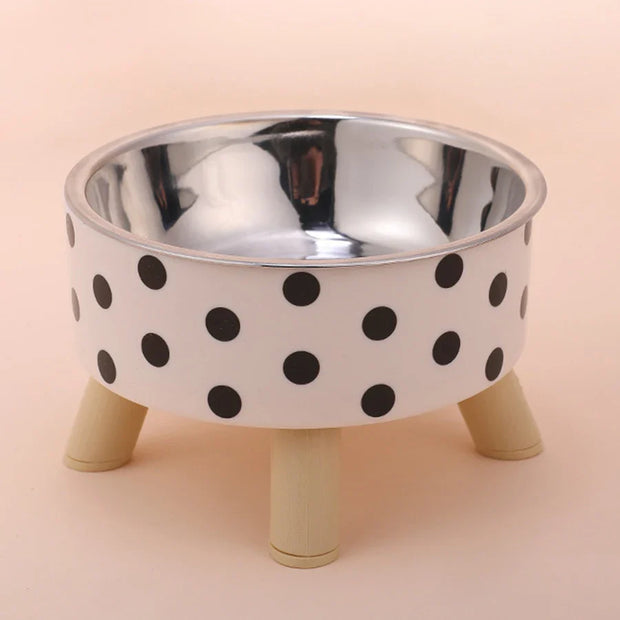 ElevateBowl | Luxus-Tiernapf mit hohem Fuß für Katzen und Hunde - Brezella