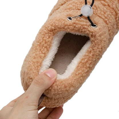 LumiSoft | Flauschige Pantoffeln mit sicherem Halt - Brezella