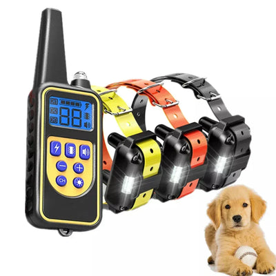 SafePaw | Praktisches, Wasserfestes Hundehalsband mit Wiederaufladbarem Akku - Brezella
