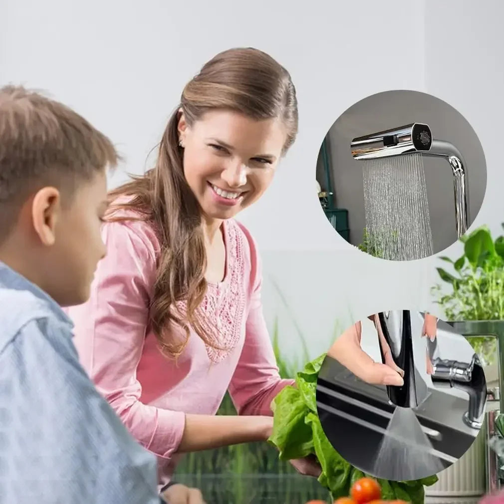 FlexiFlow | Vielseitige ausziehbare Waschbeckenarmatur