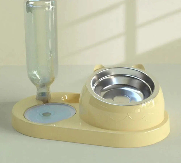 AquaBowl | Elegantes Fütterungsset für Ihr Haustier - Brezella