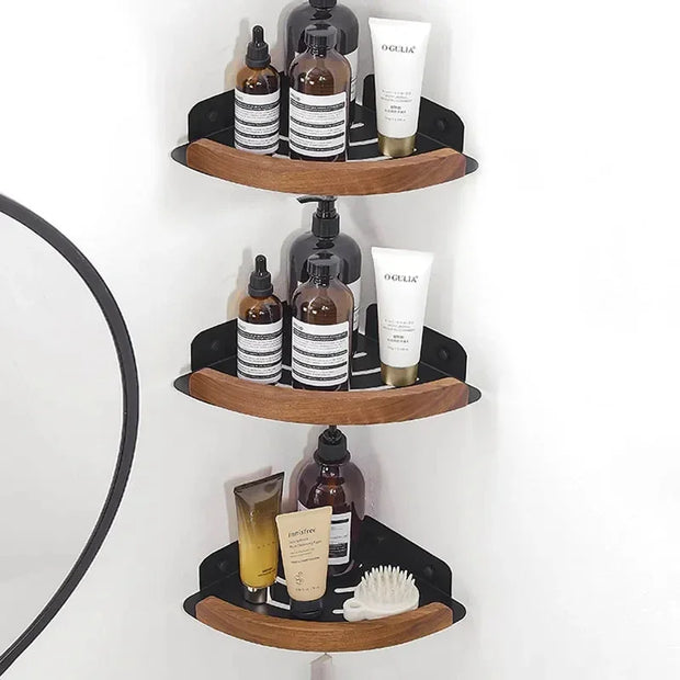 NeatBath | Minimalistische Badezimmerregale mit stilvollen Aufbewahrungsmöglichkeiten - Brezella