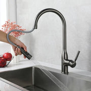 StreamLine | Elegante Küchenarmatur mit ausziehbarem Brausekopf - Brezella