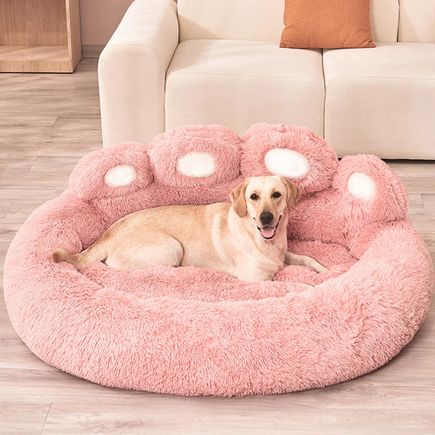 FluffHaven | Weiches Hundebett mit waschbarem Bezug - Brezella