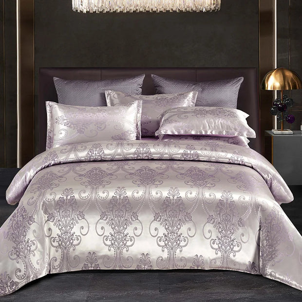 SeidenSanft | Luxuriöses Satin Bettbezug-Set - Brezella