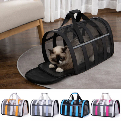 PawTote | Faltbare Handtasche für Haustiere zum einfachen Reisen - Brezella