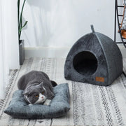 TriangelKuschel | Stilvolles Katzenhaus für wohlige Wärme und Komfort - Brezella