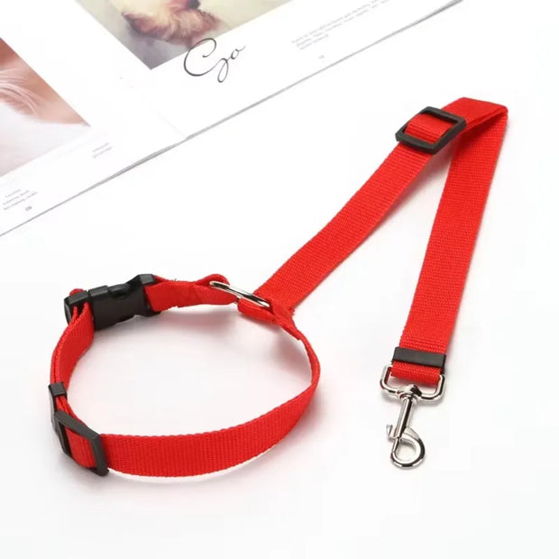 PetSecure | Verstellbarer Hundesicherheitsgurt und Geschirr Set - Brezella