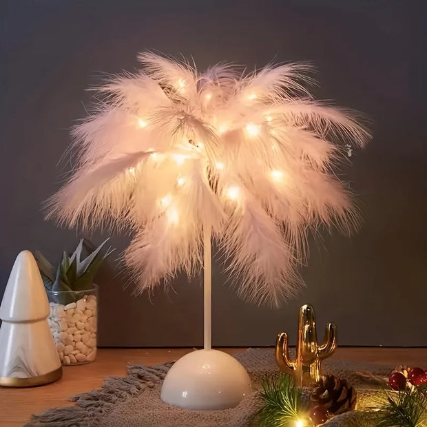 PlumeGlow | Soft Spring Lampe für ein raffiniertes Interieur - Brezella