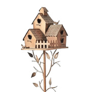 FlügelOase | Exklusives Vogelhaus mit stabilem Ständer - Brezella