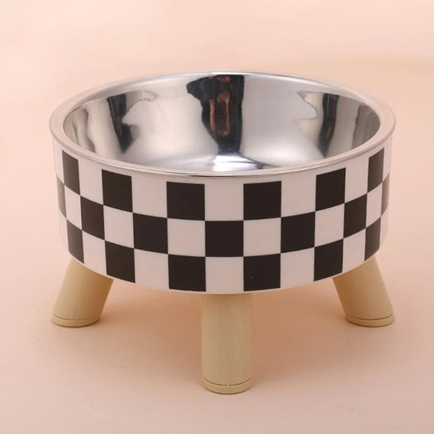 ElevateBowl | Luxus-Tiernapf mit hohem Fuß für Katzen und Hunde - Brezella