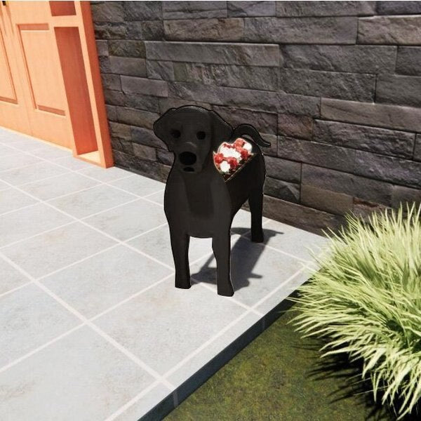 HundeBlüte | Dekorativer Pflanztopf für Hundefans - Brezella