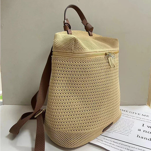 VivaWoven | Stylischer Webrucksack für modebewusste Frauen - Brezella
