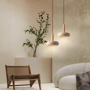 NaturLicht | Zeitlose Deckenlampe aus edlem Travertinstein - Brezella