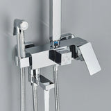AquaBrass | Luxus-Messing-Duscharmatur mit Regenbrause - Brezella