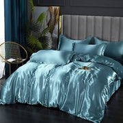 SilkEleganz | Satin-Bettwäsche-Set für luxuriöse Nächte - Brezella