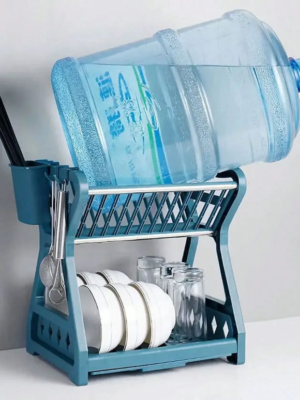 DryFlex | Faltbares Edelstahl-Trockenrack für Geschirr und mehr - Brezella