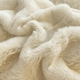 FurNest | Flauschiges Bettwäscheset mit Fell-Optik - Brezella